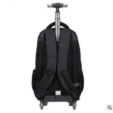 Planet Gates Backpacks with wheels Men Business Travel Trolley Bags luggage trolley Mochila Oxford Rolling Baggage Backpack bag