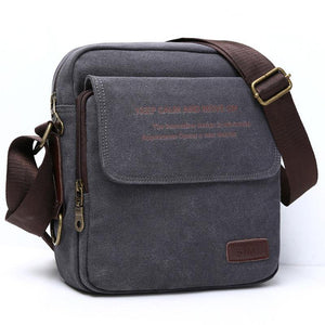 Planet Gates Bag High Quality Men Canvas Shoulder Bag Casual Travel Men's Crossbody Bag Male Messenger Bags 3 Size