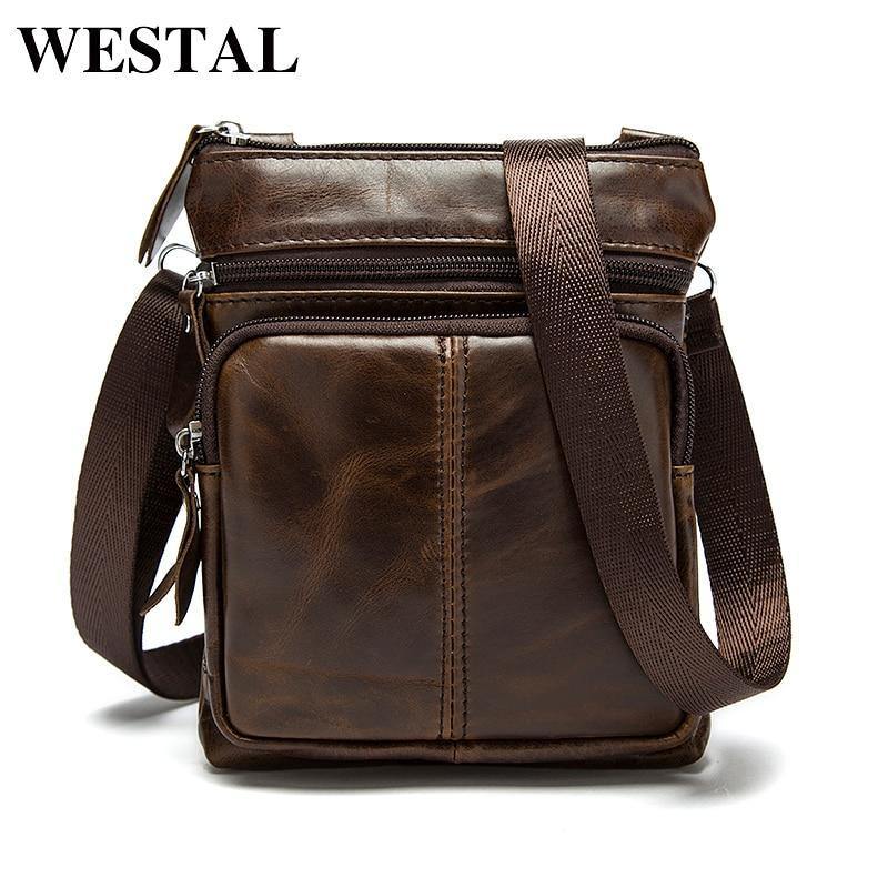 Planet Gates Bag Men's Shoulder Genuine Leather bags Flap Small male man Crossbody bags for men natural Leather bag M701