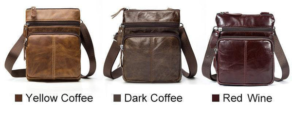 Planet Gates Bag Men's Shoulder Genuine Leather bags Flap Small male man Crossbody bags for men natural Leather bag M701
