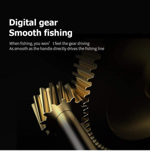 Planet Gates Baitcasting Reel BT2000 8kg Drag SFS Double Brake System Saltwater Reel 6.3:1 High Speed Metal Spare Spool Fishing Reel