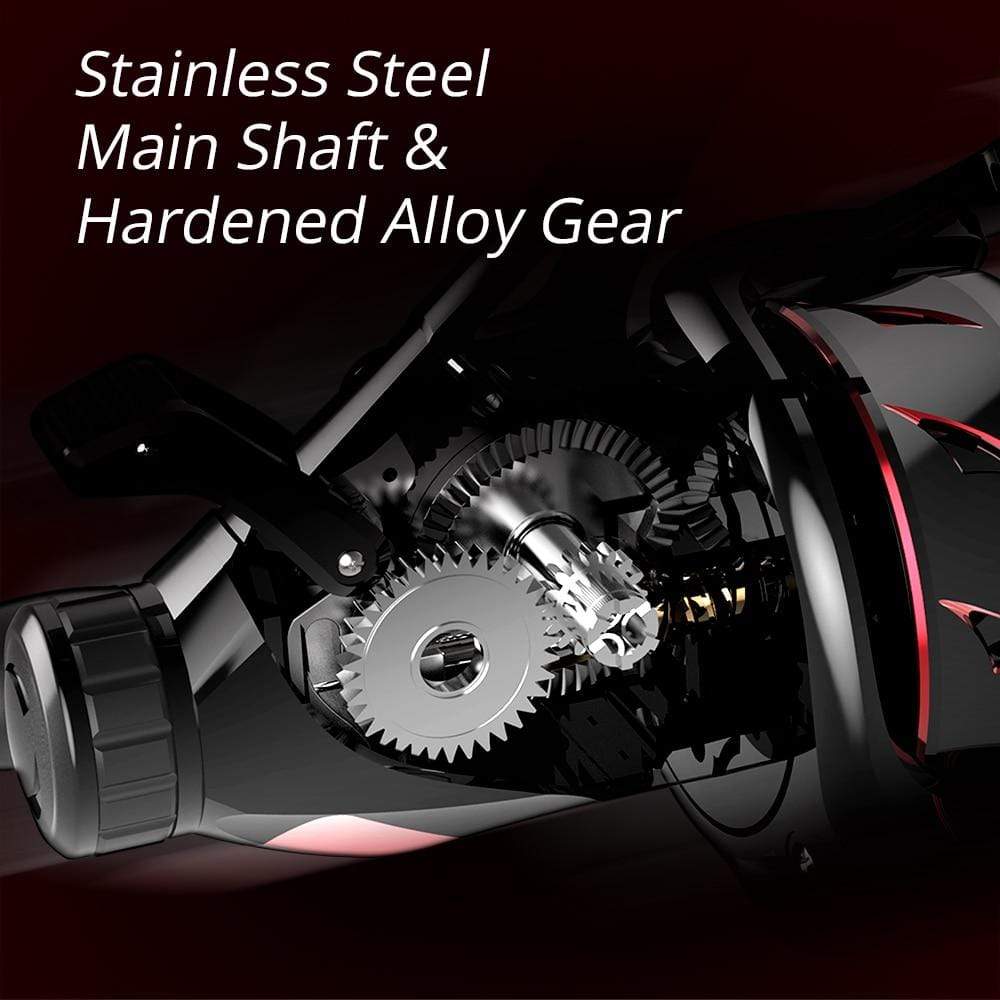 Planet Gates Baitfeeder III 12KG Drag Carp Fishing Reel with Extra Spool Front and Rear Drag System Freshwater Spinning Reel