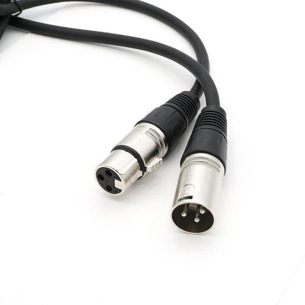Planet Gates Balanced XLR Cable 3 Pin Male to Female Snake Cord Professional Microphone Cable for Recording,Mixing,Amplifier