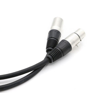 Planet Gates Balanced XLR Cable 3 Pin Male to Female Snake Cord Professional Microphone Cable for Recording,Mixing,Amplifier