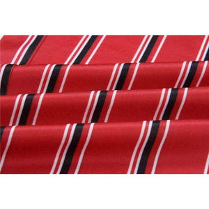 Planet Gates BALCK / L Fashion striped printed jumpsuits for women 2018 Half sleeve turn down collar long rompers womens jumpsuit Autumn new overalls