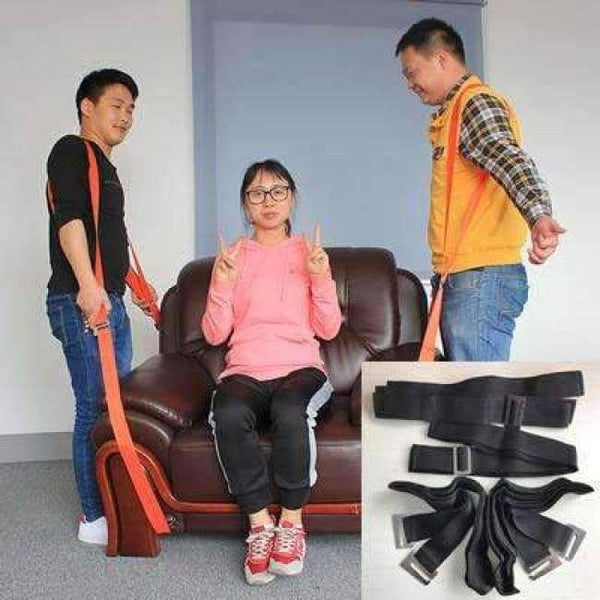 Planet Gates balck move Straps Furniture Accessory Smart Home Furniture Cargo Moving Strap DIY Make Lifting Much Easier Wrist Straps Furniture stool