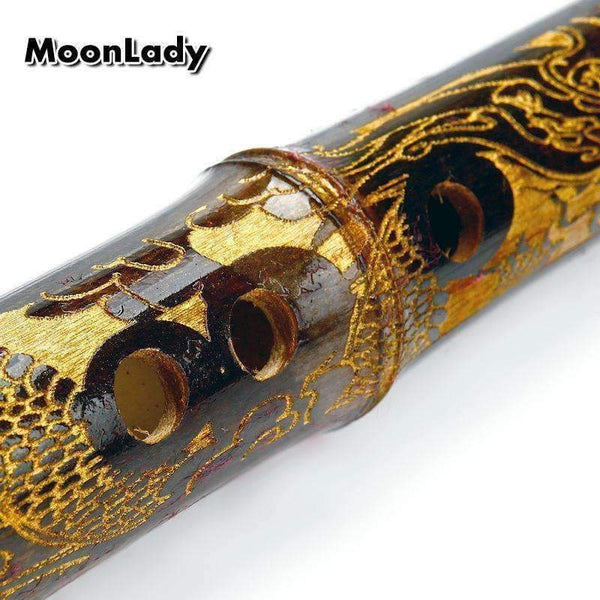 Planet Gates Bamboo Flute Bawu with Case Chinese Elements Musical Instruments High Qualioty Flute Folk Musical Woodwind Instrument