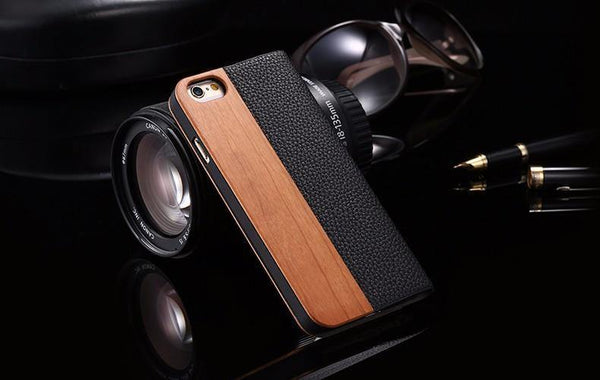 Planet Gates Bamboo / For iphone X 10 Wood Case For iPhone 8 7 6S Plus Cases Genuine Bamboo Flip Leather Wallet Stand Coque For iPhone 6 6s XS Max X 10 Case