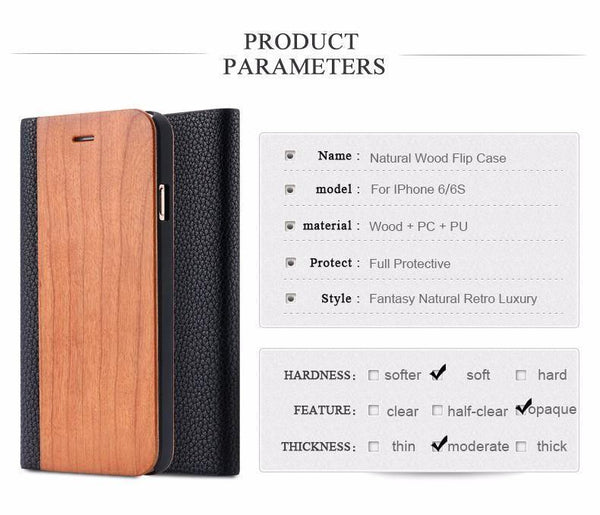 Planet Gates Bamboo / For iphone X 10 Wood Case For iPhone 8 7 6S Plus Cases Genuine Bamboo Flip Leather Wallet Stand Coque For iPhone 6 6s XS Max X 10 Case