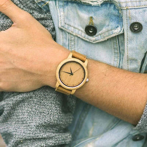 Planet Gates Bamboo Watches Lovers Handmade Natural Wood Luxury Wristwatches Ideal Gifts Items Drop Shipping