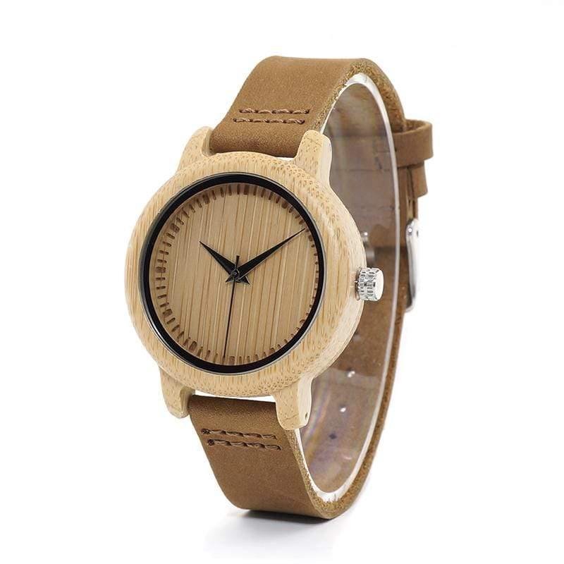 Planet Gates Bamboo Watches Lovers Handmade Natural Wood Luxury Wristwatches Ideal Gifts Items Drop Shipping
