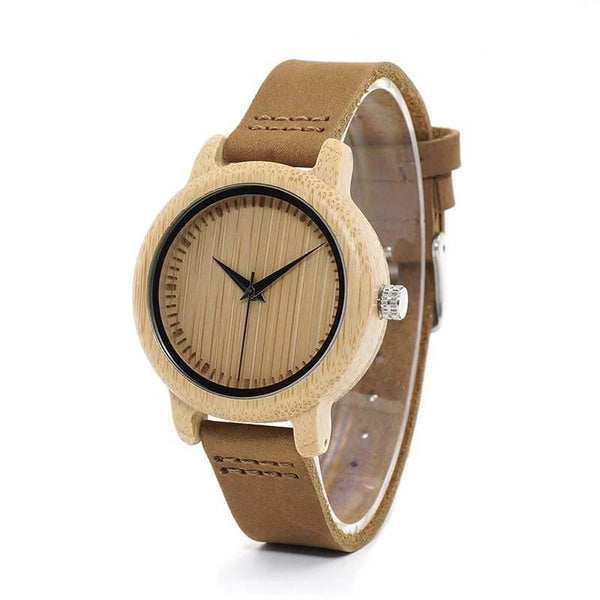 Planet Gates Bamboo Watches Lovers Handmade Natural Wood Luxury Wristwatches Ideal Gifts Items Drop Shipping