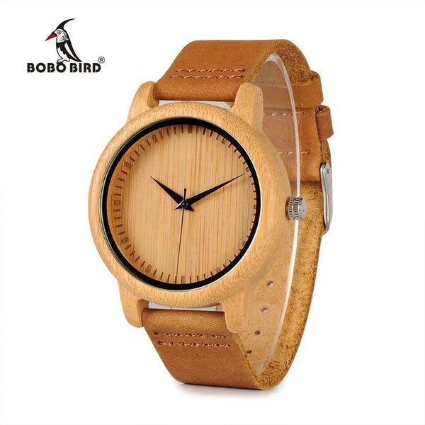 Planet Gates Bamboo Watches Lovers Handmade Natural Wood Luxury Wristwatches Ideal Gifts Items Drop Shipping