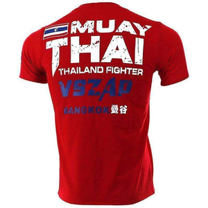 Planet Gates Bangkok Boxing MMA T Shirt Gym Tee Shirt Fighting Fighting Martial Arts Fitness Training Muay Thai T Shirt Men Homme