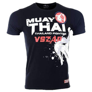 Planet Gates Bangkok Boxing MMA T Shirt Gym Tee Shirt Fighting Martial Arts Fitness Training Wolf Muay Thai T Shirt Men Homme S-4XL