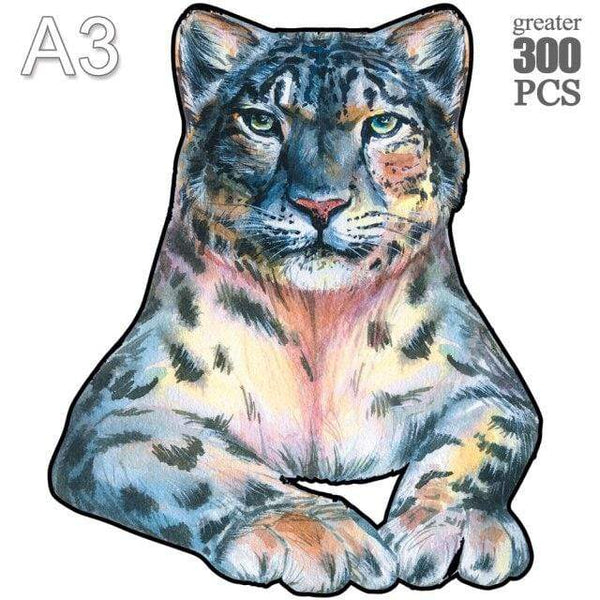 Planet Gates BaoZi-03-A3 Dinosaur Wooden Jigsaw Puzzle Toy Wooden Puzzles For Adults Kids Christmas Gifts Educational Games Toys Butterfly Wooden Puzzle