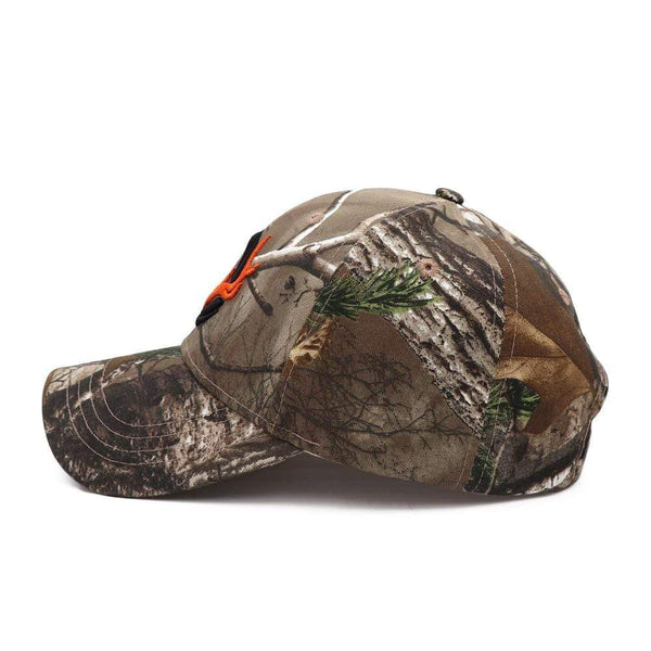 Planet Gates Baseball Cap Fishing Caps Men Outdoor Hunting Camouflage Jungle Hat 3D Deer Head Hiking Casquette Hats