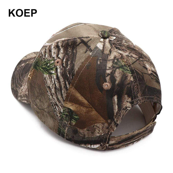 Planet Gates Baseball Cap Fishing Caps Men Outdoor Hunting Camouflage Jungle Hat 3D Deer Head Hiking Casquette Hats
