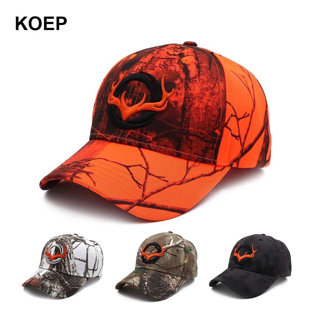 Planet Gates Baseball Cap Fishing Caps Men Outdoor Hunting Camouflage Jungle Hat 3D Deer Head Hiking Casquette Hats