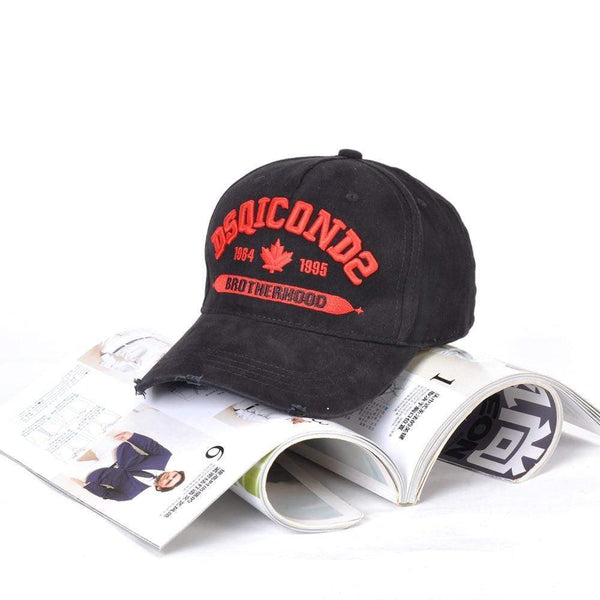 Planet Gates Baseball Cap Men Women Hat Black Embroidery DSQ2 letters Casual Cap Hip Hop Cap Snapback Caps Bone Dad Hat