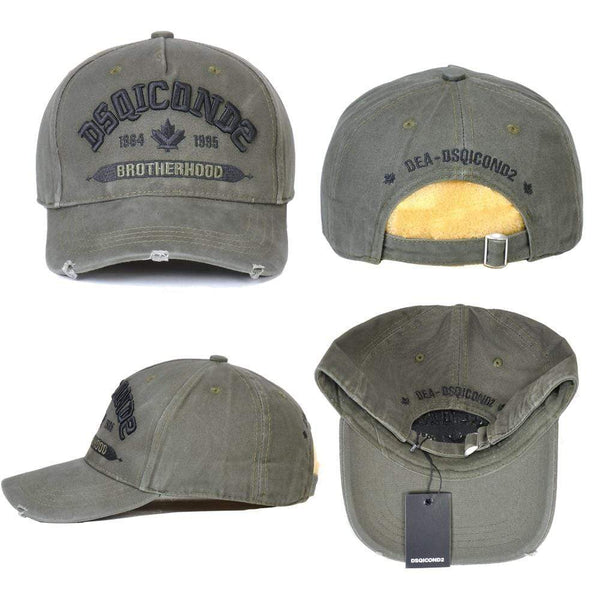 Planet Gates Baseball Cap Men Women Hat Black Embroidery DSQ2 letters Casual Cap Hip Hop Cap Snapback Caps Bone Dad Hat