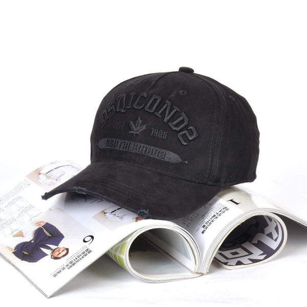 Planet Gates Baseball Cap Men Women Hat Black Embroidery DSQ2 letters Casual Cap Hip Hop Cap Snapback Caps Bone Dad Hat