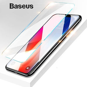Planet Gates Baseus 0.15mm Super Thin Screen Protector For iPhone Xs Max Xs XR Glass Film 2018 Anti Blue Light Tempered Glass For iPhone X