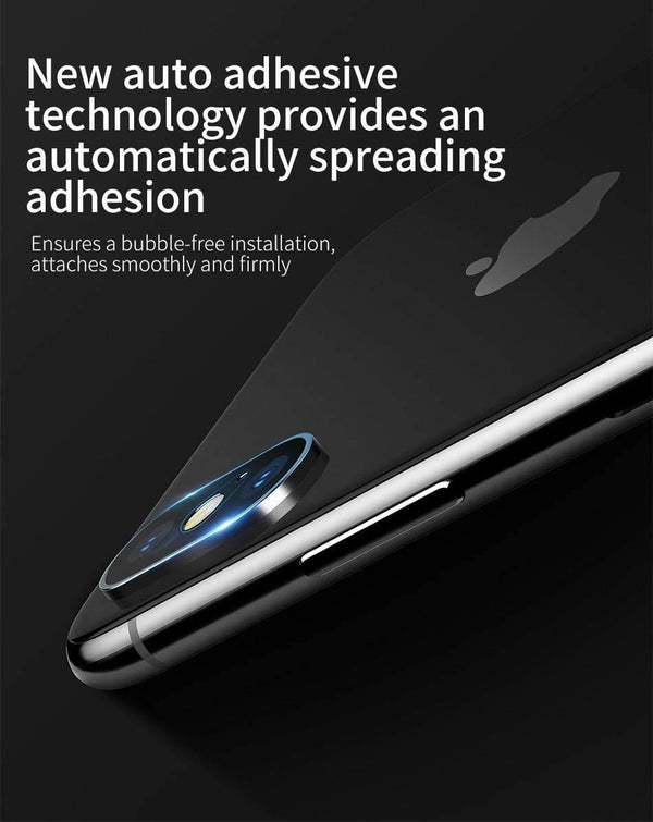 Planet Gates Baseus 0.15mm Tempered Glass Lens Protector For iPhone X Camera Len Glass Film For iPhoneX Back Lens Protection Film 9H Glass