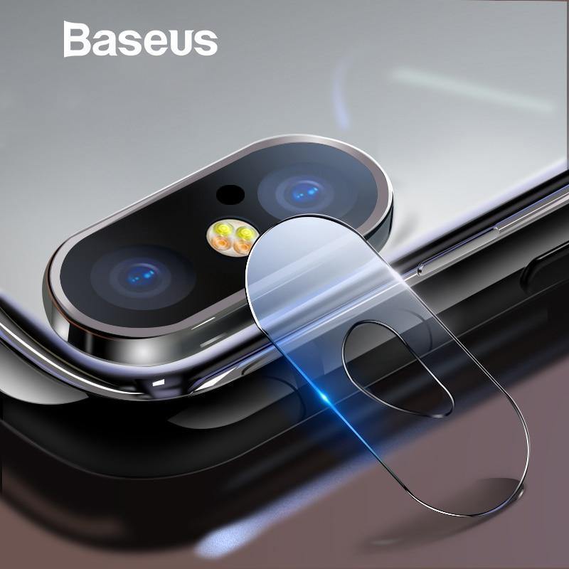 Planet Gates Baseus 0.15mm Tempered Glass Lens Protector For iPhone X Camera Len Glass Film For iPhoneX Back Lens Protection Film 9H Glass