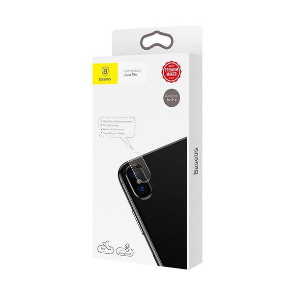 Planet Gates Baseus 0.15mm Transparent Camera Lens Screen Protector For iPhone X 10 Clear Back Cover Phone Lens Tempered Glass For iPhoneX