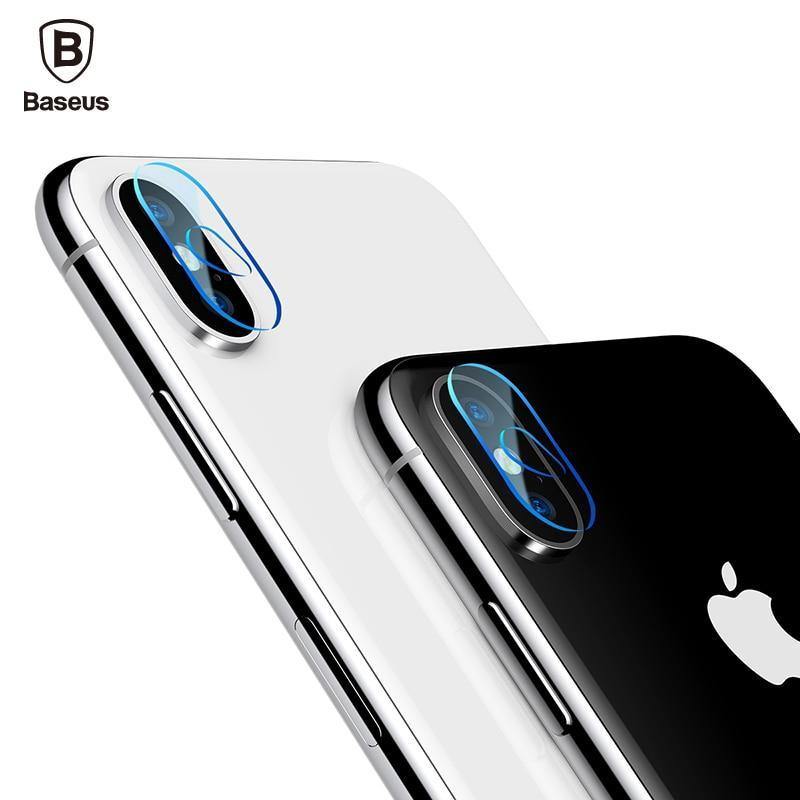Planet Gates Baseus 0.15mm Transparent Camera Lens Screen Protector For iPhone X 10 Clear Back Cover Phone Lens Tempered Glass For iPhoneX