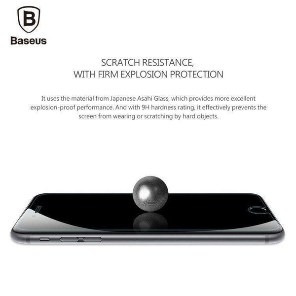 Planet Gates Baseus 0.2&0.3MM HD For iPhone 7 Glass Screen Protector for iPhone 8 7 Plus Tempered Glass Ultra Thin Protective Glass Film