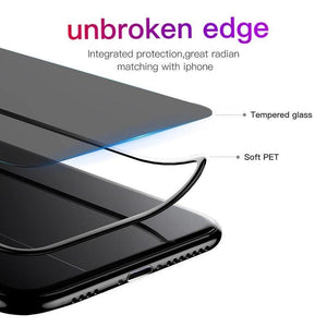Planet Gates Baseus 0.23mm Anti-peep Screen Protector For iPhone Xs Max XR XS Tempered Glass Full Cover Privacy Protective Film For iPhoneX