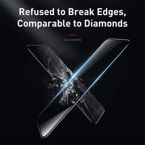 Baseus 0.23mm Full Screen Protector For iPhone 11Pro Max Ultra Thin Full Coverage Curved Tempered Glass For iPhone 11 Glass Film