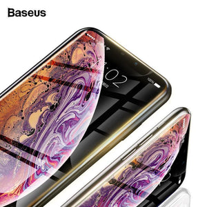 Planet Gates Baseus 0.23mm Screen Protector For iPhone XS Max XR Tempered Glass Front Cover Protective Glass For iPhone Xsmax For iPhonexs