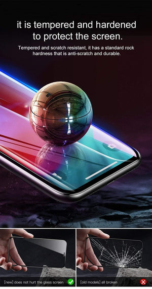 Planet Gates Baseus 0.23mm Screen Protector For iPhone XS Max XR Tempered Glass Front Cover Protective Glass For iPhone Xsmax For iPhonexs