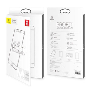 Planet Gates Baseus 0.2mm 9H Full Coverage Tempered Glass For Xiaomi Mix 2S Ultra Thin Screen Protector Glass Front Protective Glass Film