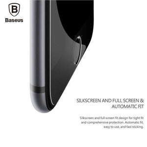 Planet Gates Baseus 0.2mm Full Screen Tempered Glass For iPhone 8 7 Screen Protector Front Glass For iPhone 7 Plus 8 Plus Protective Glass