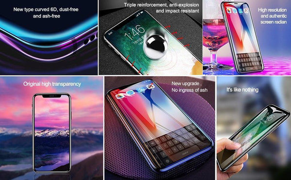Planet Gates Baseus 0.2mm Ultra Thin 3D Surface Full Screen Protector For iPhone X Glass Slim Front Protective Tempered Glass For iPhone X