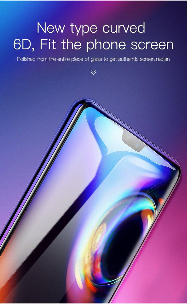 Planet Gates Baseus 0.3mm 3D Surface Full Coverage Screen Protector For Huawei P20 P20 Pro Tempered Glass 9H Protective Glass For Huawei P20