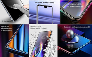 Planet Gates Baseus 0.3mm 3D Surface Full Coverage Screen Protector For Huawei P20 P20 Pro Tempered Glass 9H Protective Glass For Huawei P20