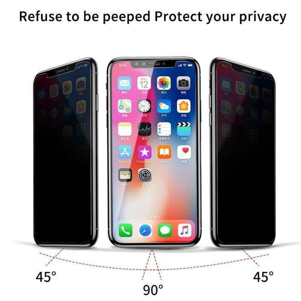 Baseus 0.3mm Anti Privacy Screen Tempered Glass for iPhone 8 7 Plus 3D Safety Protective Tempered Glass for iPhone 7 8 Glass