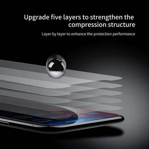 Planet Gates Baseus 0.3mm Anti Spy Tempered Glass For iPhone X 10 Privacy Screen Protector For iPhoneX Anti Peeping Film Protective Glass