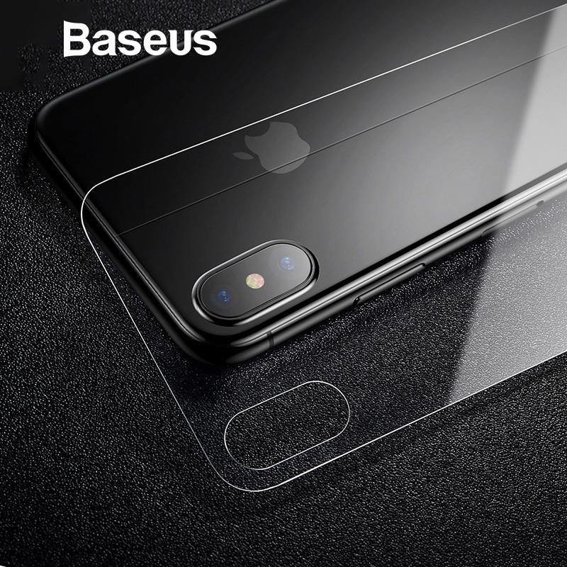Planet Gates Baseus 0.3mm Back Protector For iPhone X Tempered Glass Back Cover Ultra Thin Scratch Proof Glass For iPhone X Back Film