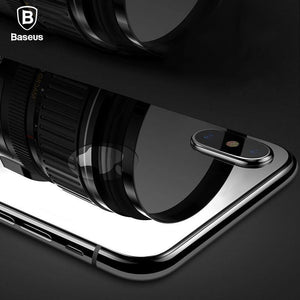 Planet Gates Baseus 0.3mm Back Screen Protector For iPhone X 9H Back Tempered Glass For iPhone X Ultra Thin Protective Glass Film Back Cover