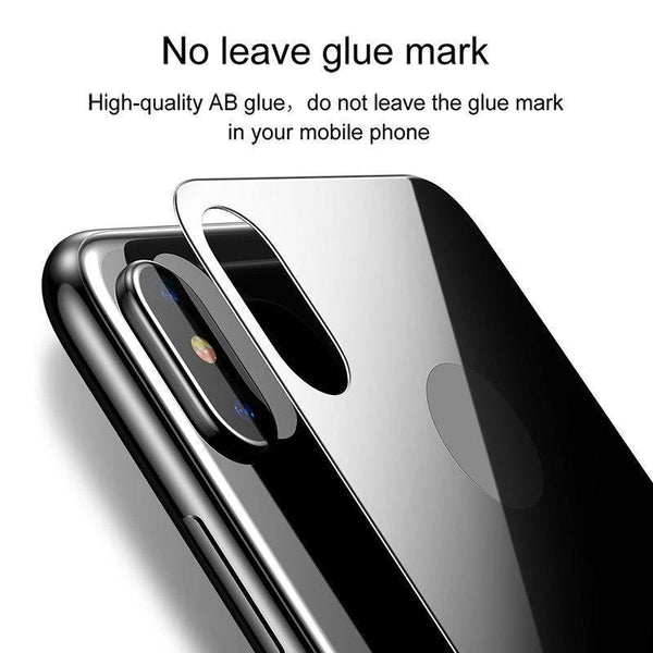 Planet Gates Baseus 0.3mm Back Screen Protector For iPhone X 9H Back Tempered Glass For iPhone X Ultra Thin Protective Glass Film Back Cover