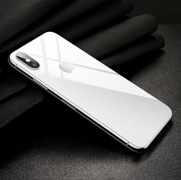 Planet Gates Baseus 0.3mm Back Screen Protector For iPhone X 9H Back Tempered Glass For iPhone X Ultra Thin Protective Glass Film Back Cover