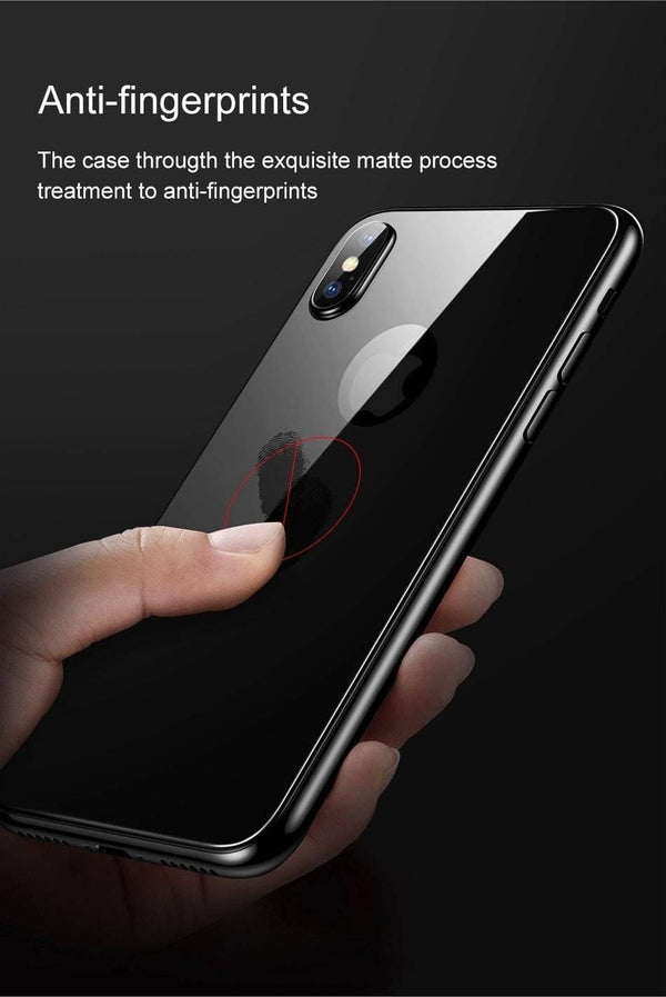 Planet Gates Baseus 0.3mm Back Screen Protector For iPhone X 9H Back Tempered Glass For iPhone X Ultra Thin Protective Glass Film Back Cover