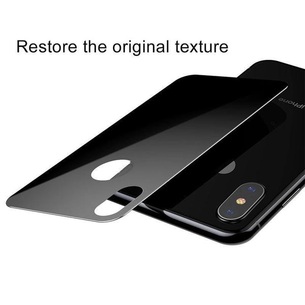 Planet Gates Baseus 0.3mm Protective Glass For iPhone Xs Xs Max XR Back Film Tempered Glass Ultra Thin 9H Scratch Proof Back Glass Film Cover