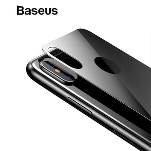 Planet Gates Baseus 0.3mm Protective Glass For iPhone Xs Xs Max XR Back Film Tempered Glass Ultra Thin 9H Scratch Proof Back Glass Film Cover